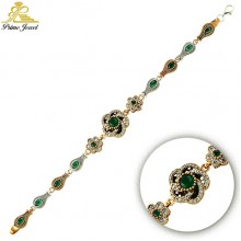 Gümüş Otantik Taşlı Biezik /Bileklik